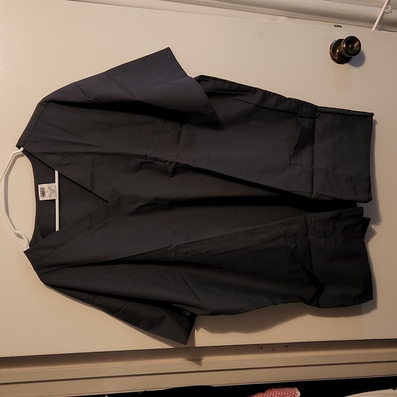 3XL Pewter Gray Scrub Set - Picture 3 of 6